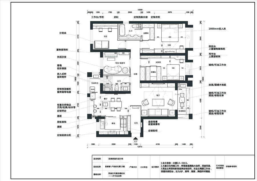 9号作品：#户型优化#民宿住宅里的慢时光【萧玉逸】