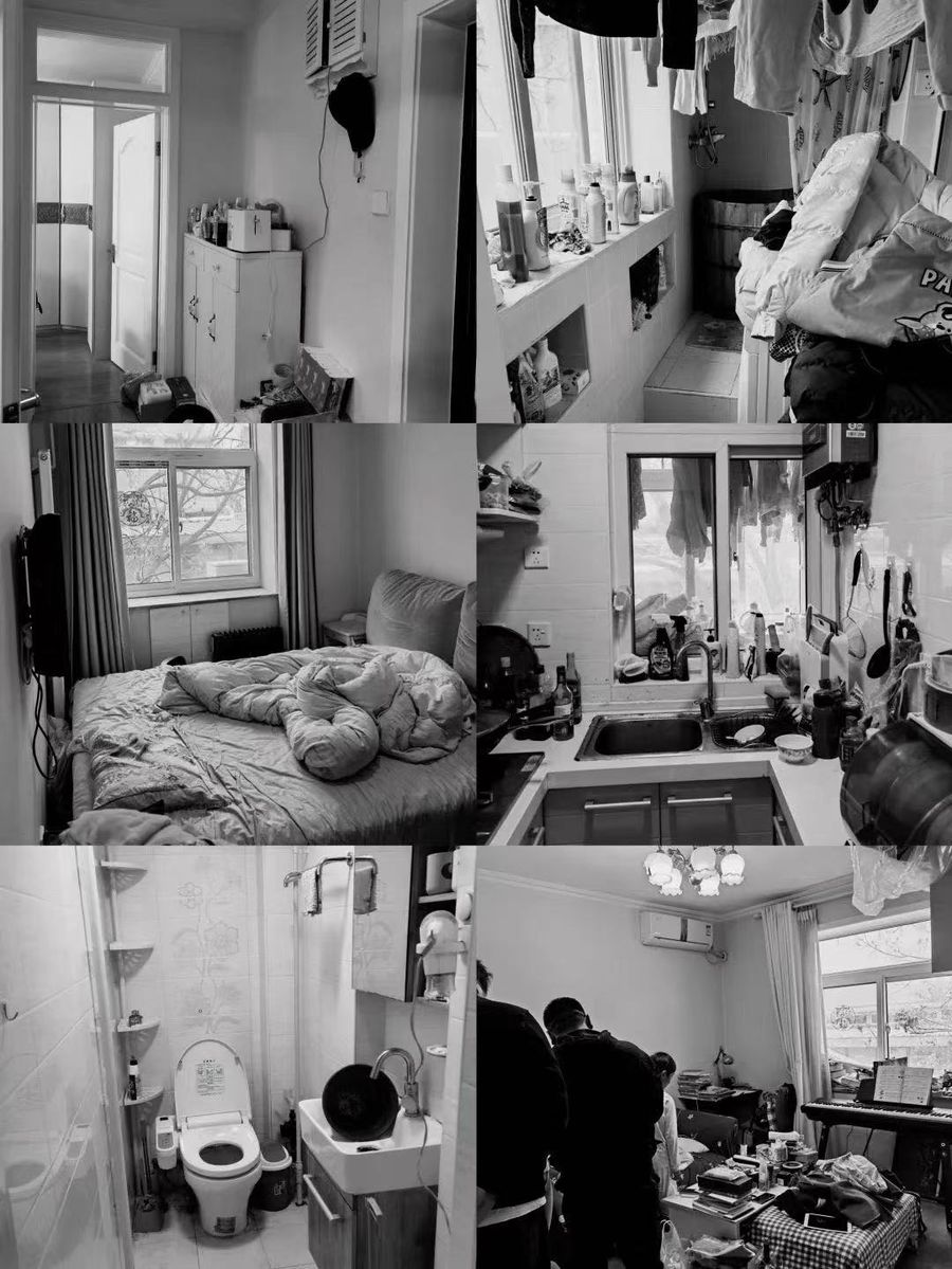 北京胡同老房逆襲：48㎡ 擠出二室一廳，衛浴三分離，不拆墻也能做到