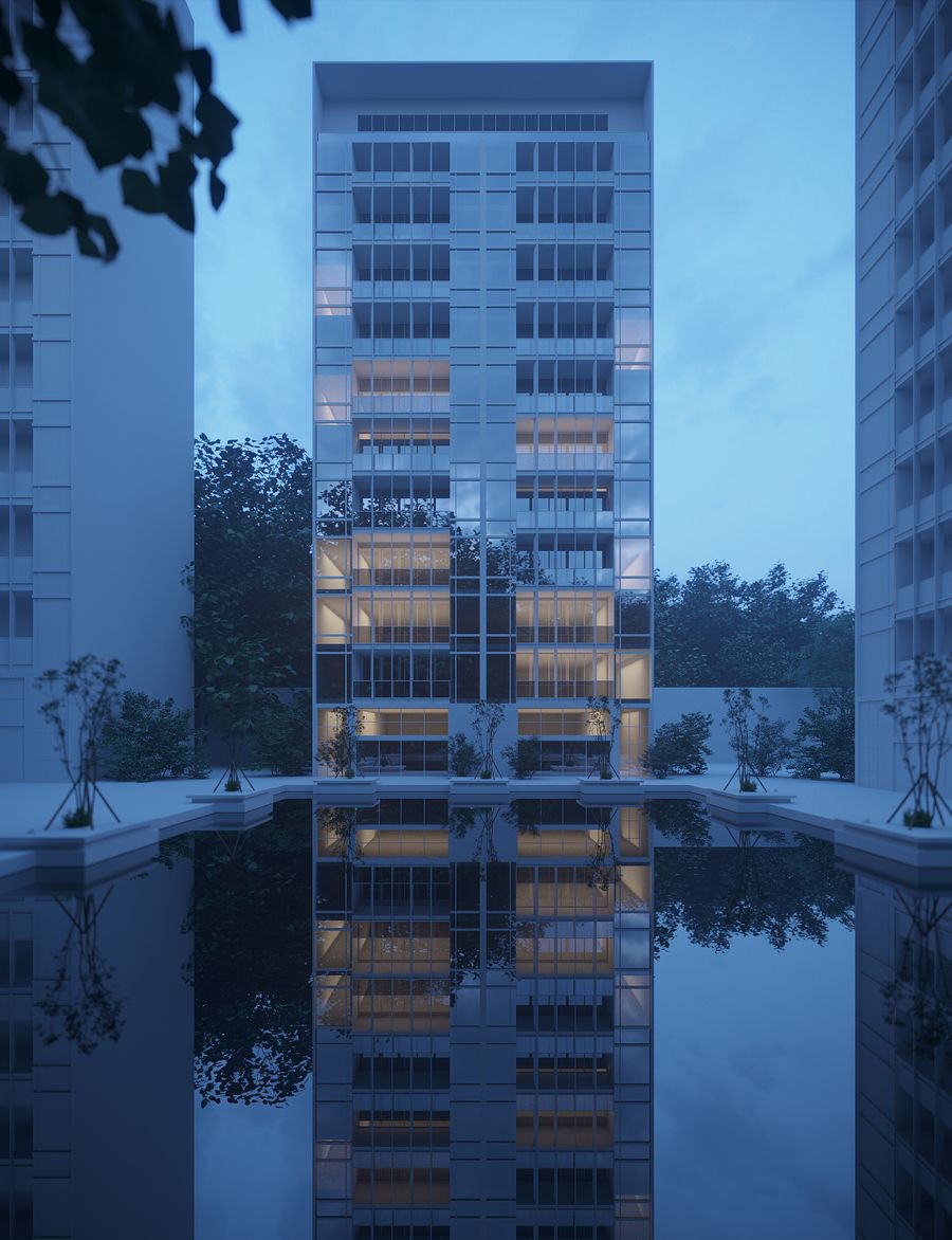 老师作品-商业室外建筑