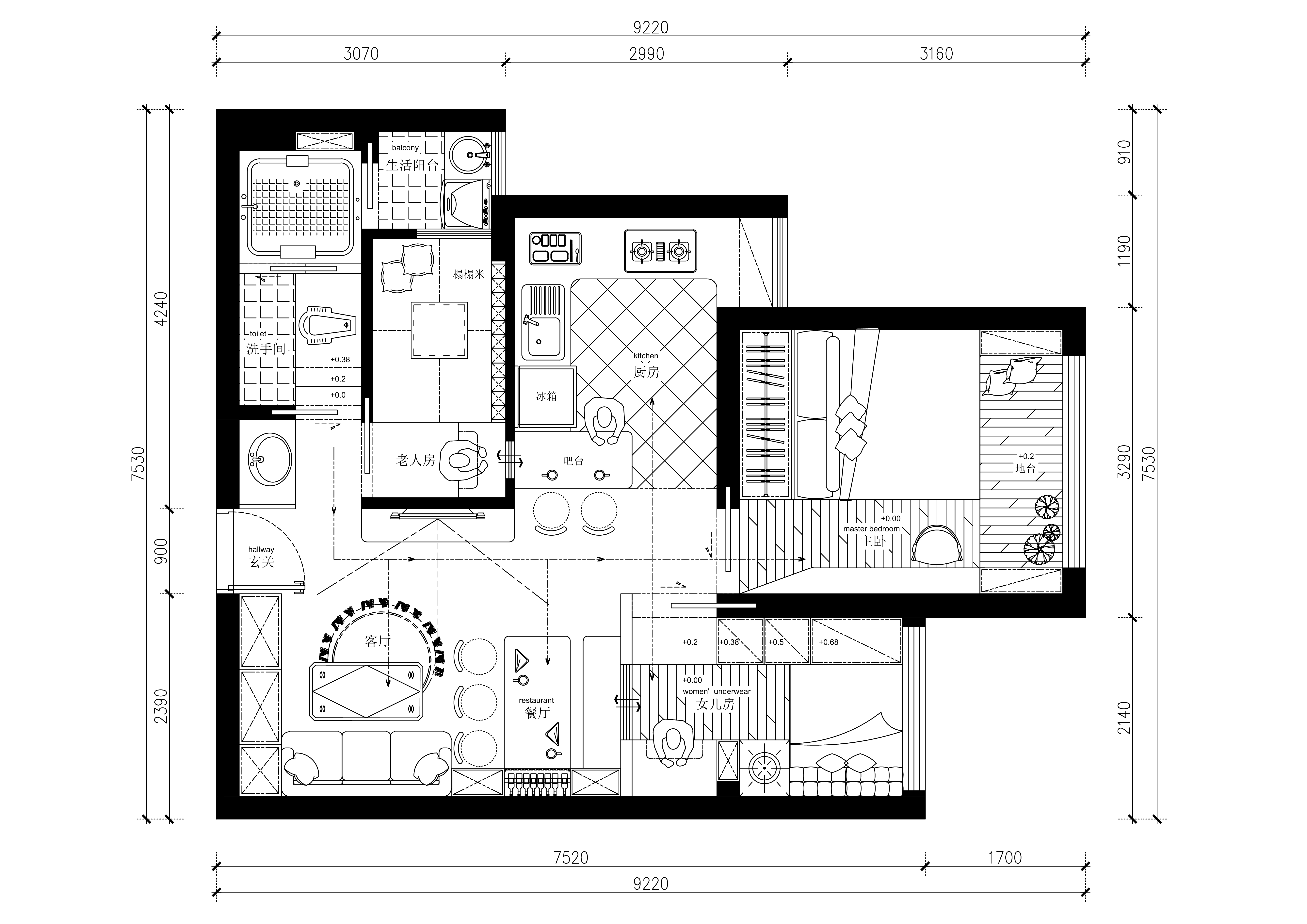 27号作品：#户型优化#小户型，大空间【一枚仙人掌】