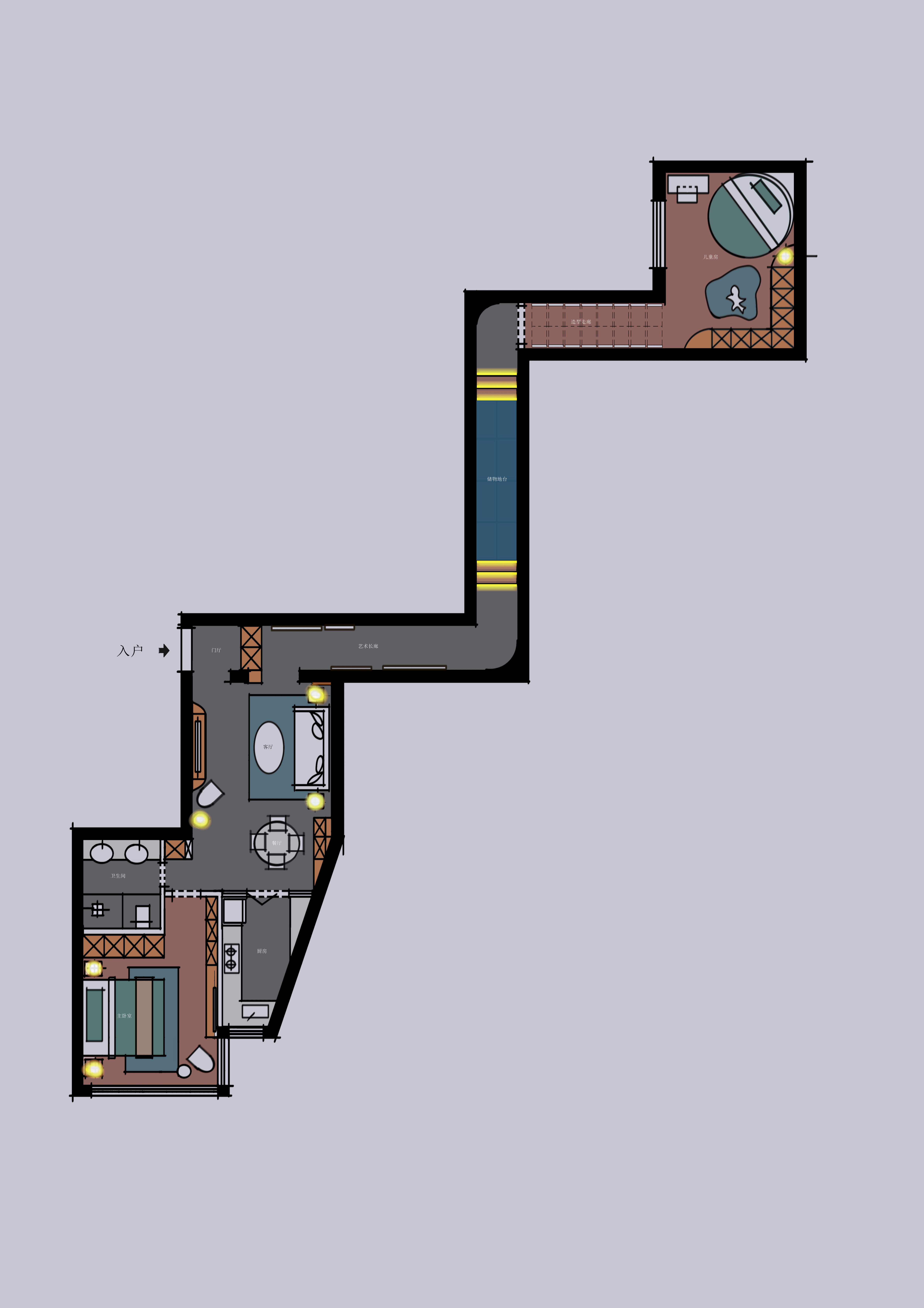 1号作品：#户型优化#拯救！超奇葩户型！【123yyo123】