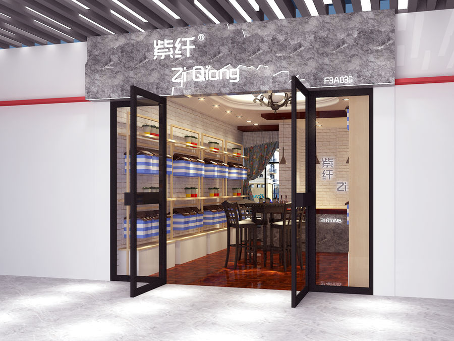 布料展示小檔口