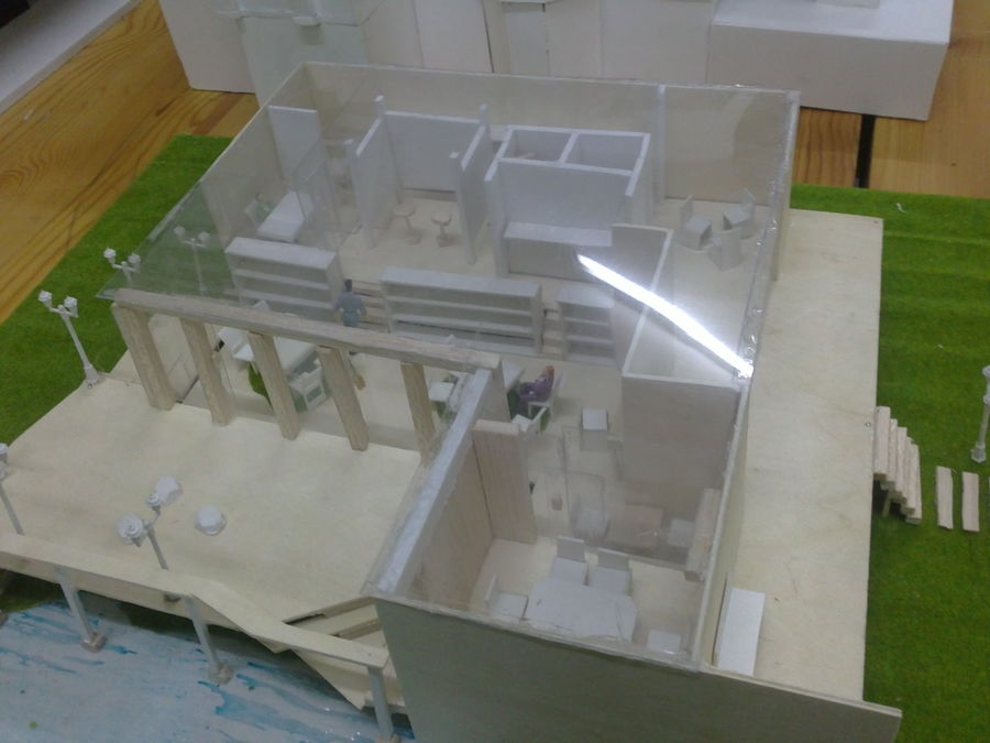现代别墅模型制作