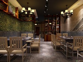 JGP空间设计 复古餐厅