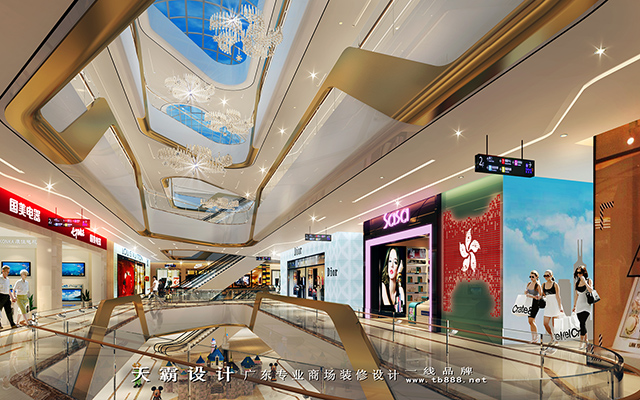 购物中心如何崛起购物中心装修设计效果图天霸设计与您分享