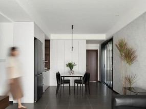 素樸設計丨黑白灰打造現代風格的家