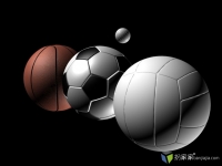 （eyang图文1号）无聊做了四枚球：足球，排球，篮球，高尔夫