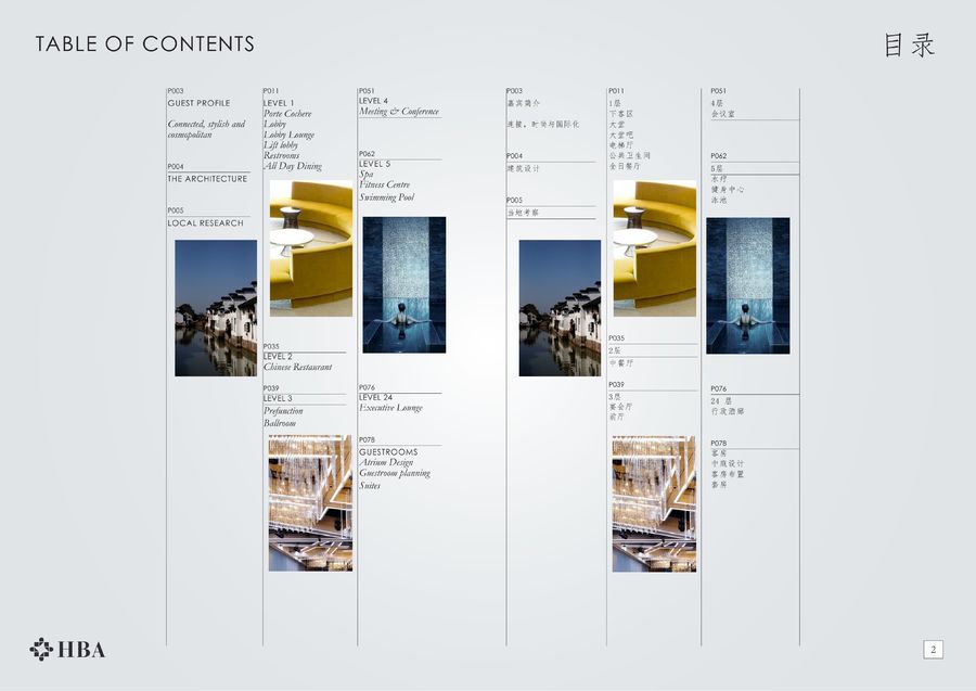 《HBA--苏州铂尔曼酒店》3d效果图+施工平面图+设计概念方案