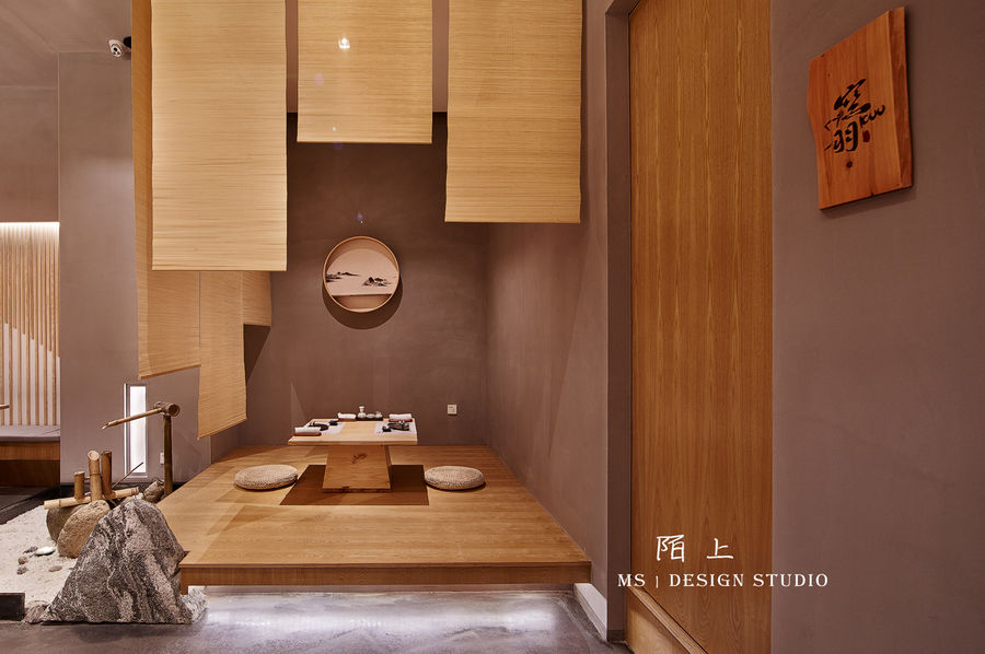 陌上设计 - 滨江天街心创作料理餐饮空间设计