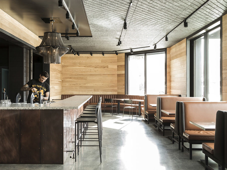 充满现代感的空间——加利福尼亚咖啡馆