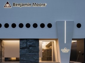 质感建筑设计 | 光之峡谷-本杰明·摩尔涂料展厅