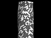 【立东图文33号】蜂窝大楼的六边形的处理 拓扑的作用
