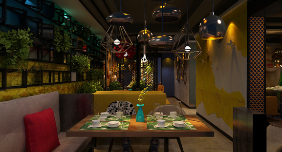餐饮空间设计色彩怎样搭配更吸引人-品筑设计