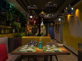 餐饮空间设计色彩怎样搭配更吸引人-品筑设计