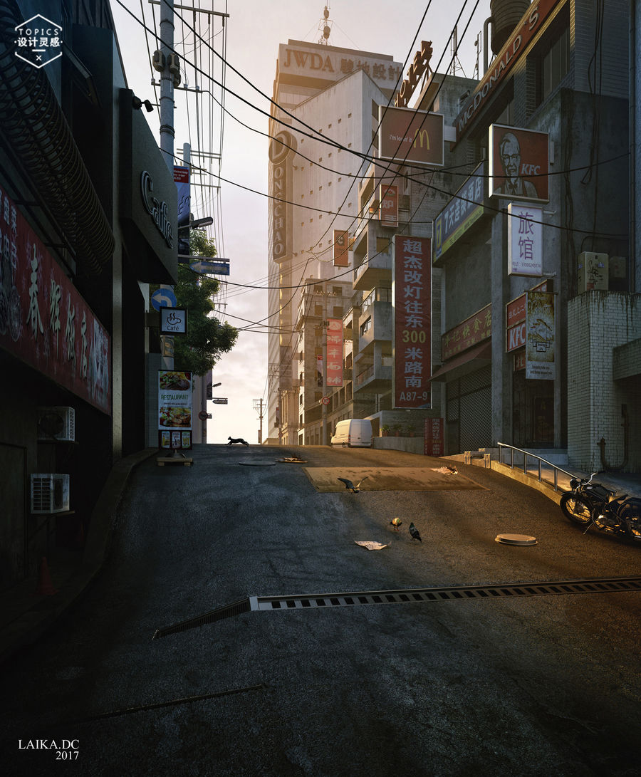  【设计灵感】超写实室外场景渲染