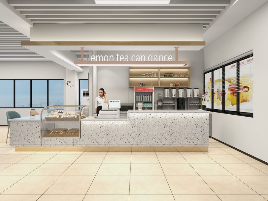 連鎖檸檬茶佛山分店丨哥本特設計