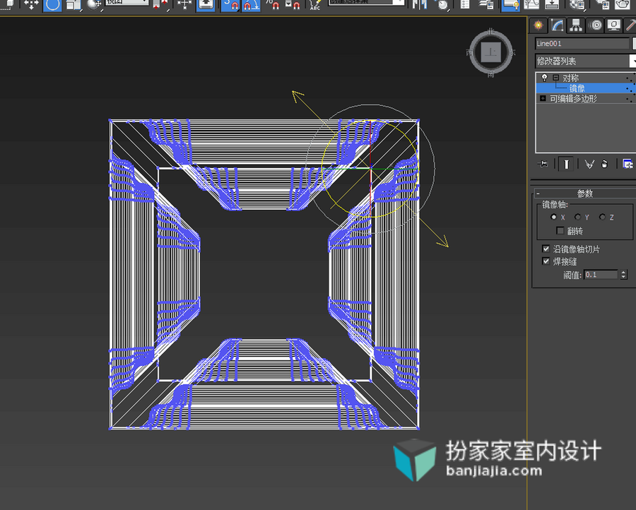 【小伟建模图文】简单的中式柜腿