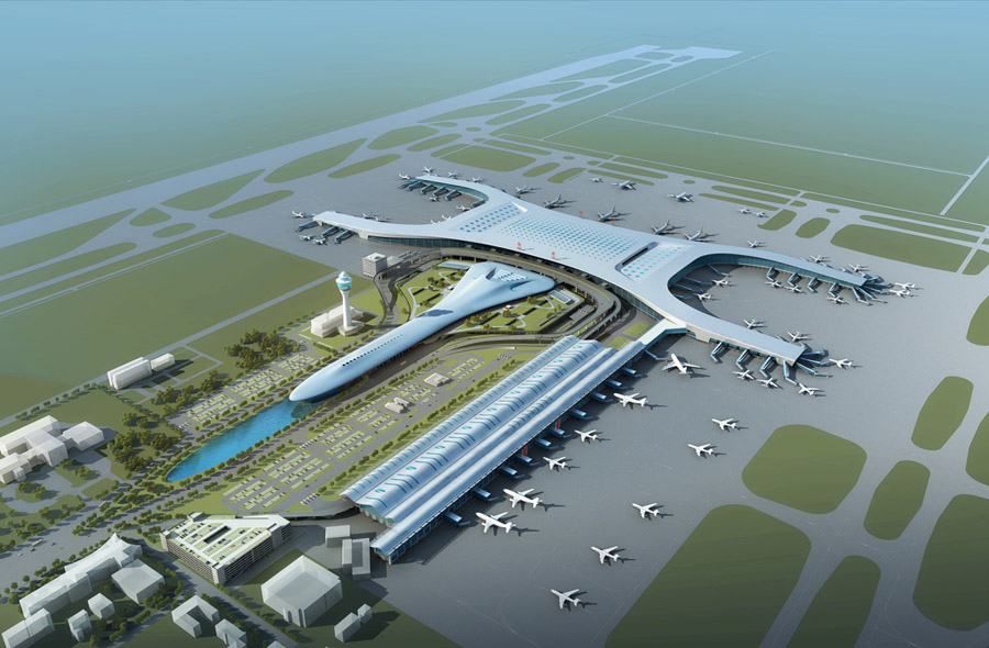 机场.航站楼设计案例效果图