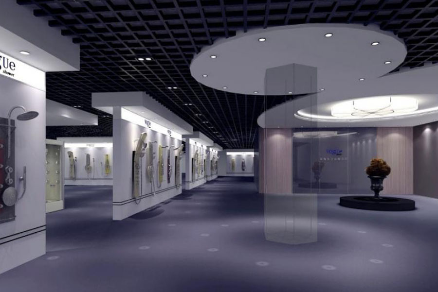 潔具專賣店.衛浴店設計案例效果圖