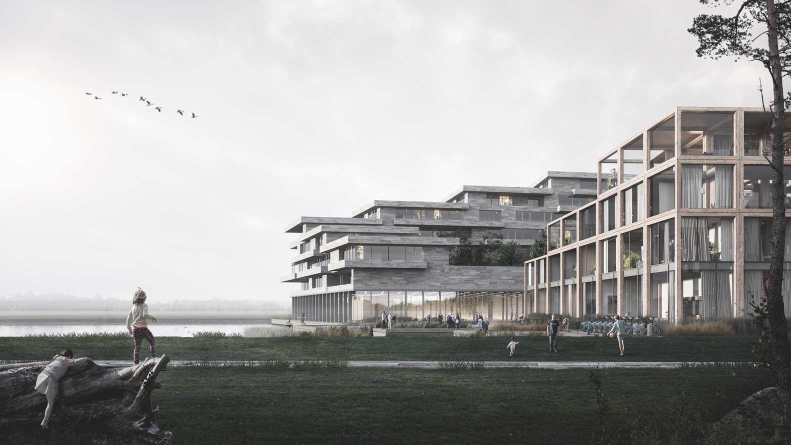 哥本哈根新型生态村设计竞赛作品