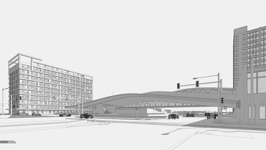 【费城桥】——建筑可视化思路解析