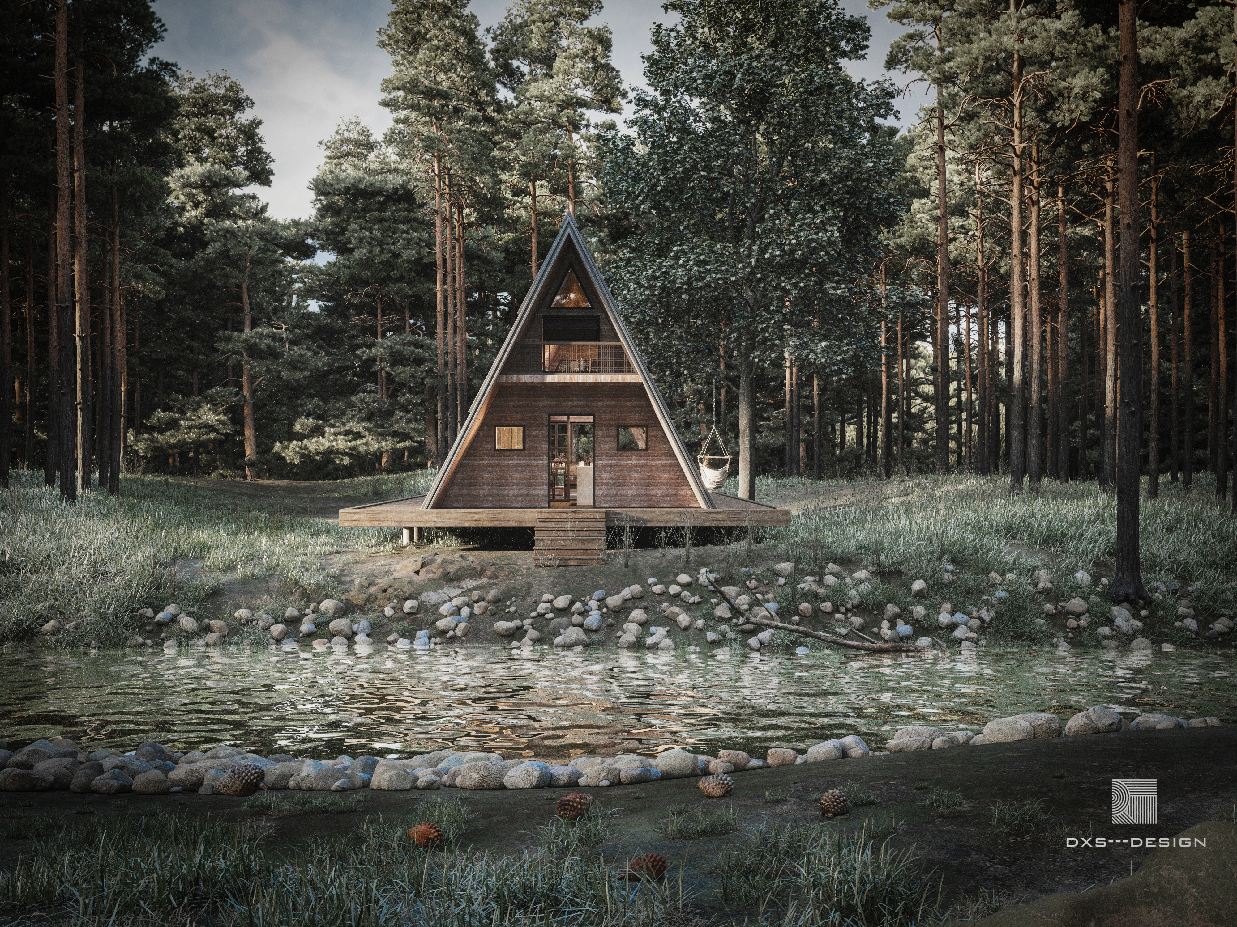 Forest hut