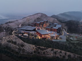 杨邦胜设计 | 南京园博园英迪格酒店 自然再生，探索千年南京的矿世幻梦