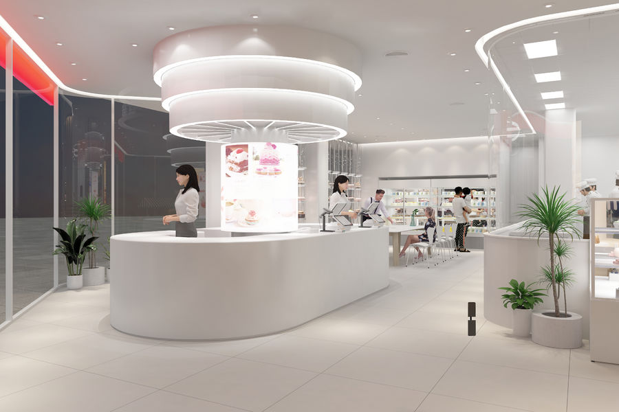 蛋糕面包甜点烘焙餐饮店