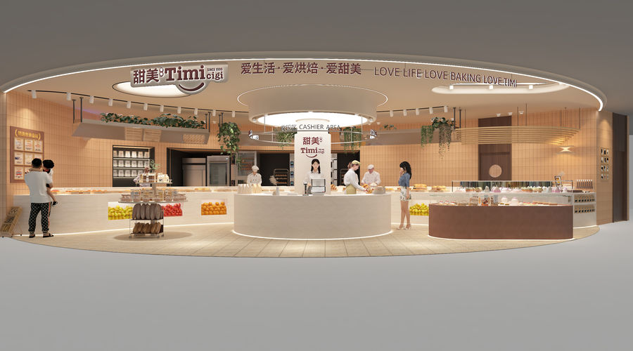 蛋糕面包甜点烘焙餐饮店