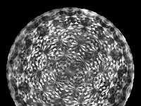 【立东图文60号】水晶球的制作边方向的变化