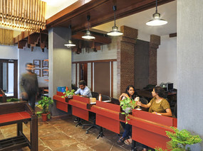 印度UnBoxed办公室装修设计构建生态美学体验