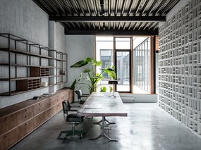 室内与室外的自然衔接，比利时Brabo办公空间 | Going East 