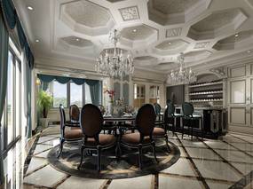 重庆著名设计师张伟：560平欧式别墅，你所期待的贵族生活