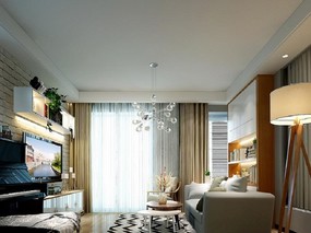 北京顶尖设计师江建业丨30万打造二居室新自然主义风格