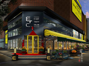 ETC咖啡厅设计-自贡咖啡厅设计