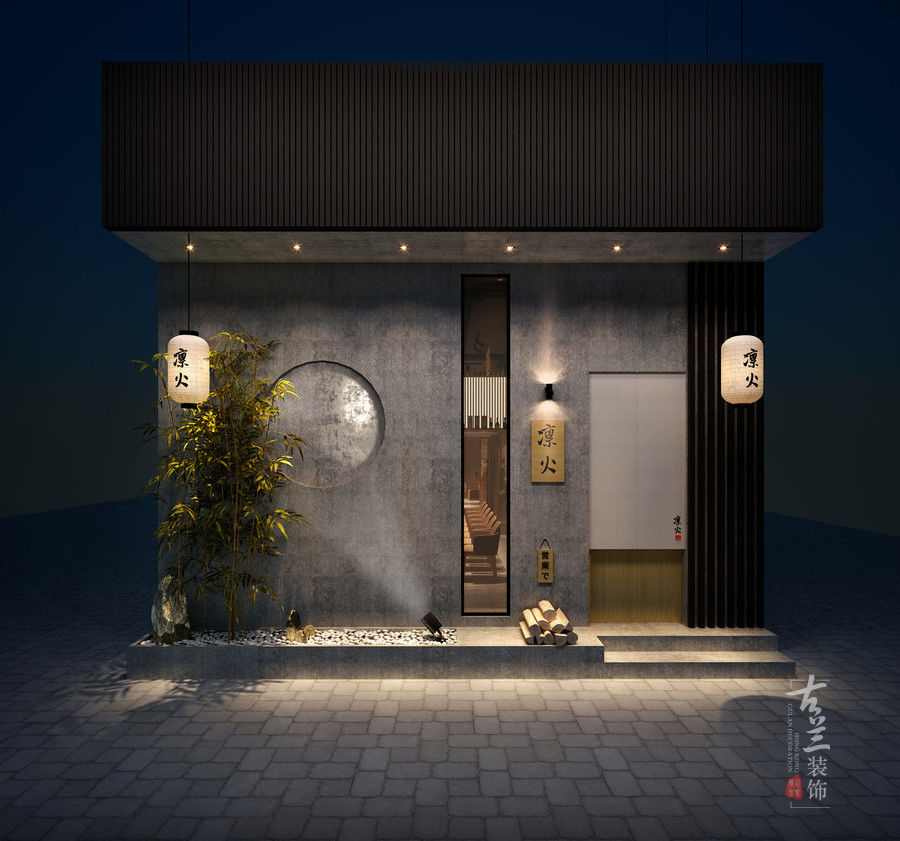 料理店設(shè)計-禪日式結(jié)合料理店設(shè)計