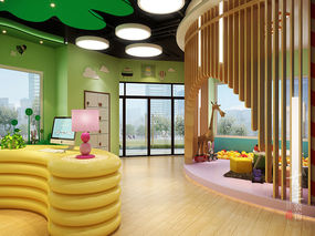 泸州早教中心设计公司_爱尔丝国际儿童教育中心设计