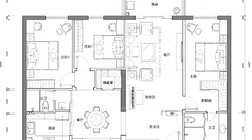【户型优化第5期】127平三室两厅+钢琴区—设计方案