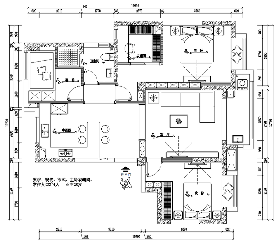 13号作品：#户型优化#我和女朋友想要有个家【Mr丶方某人】