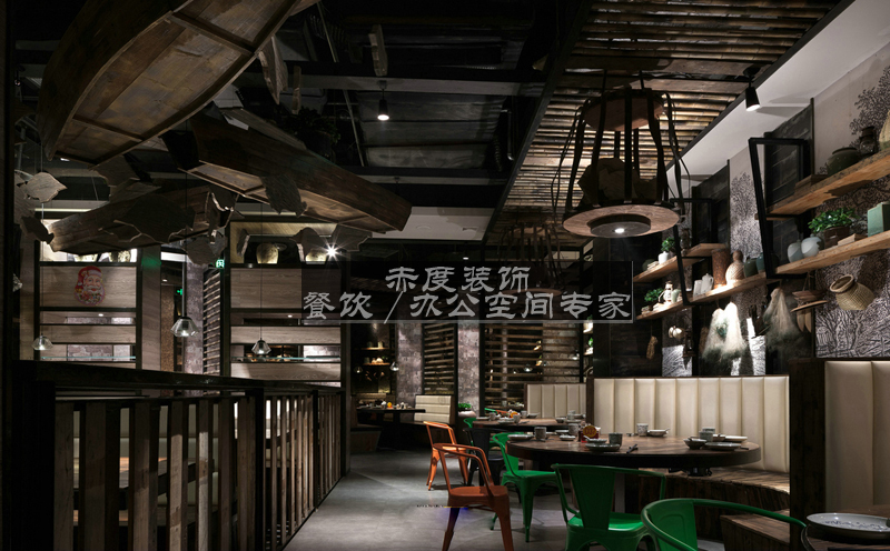 餐厅设计//日式风格餐厅设计，对天然独特的魅力的追求