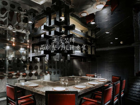 餐厅设计//餐厅设计墙面装饰材料注意事项