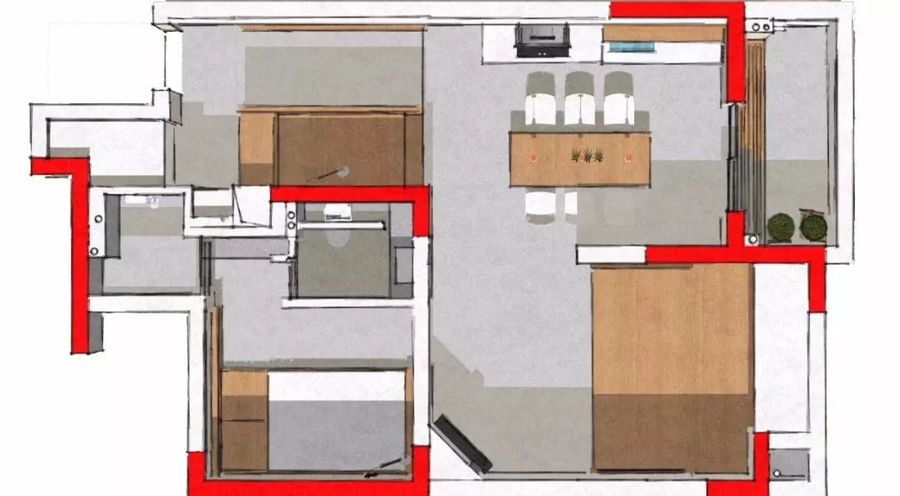 【現代簡約】  |  閑宅住宅裝修設計案例