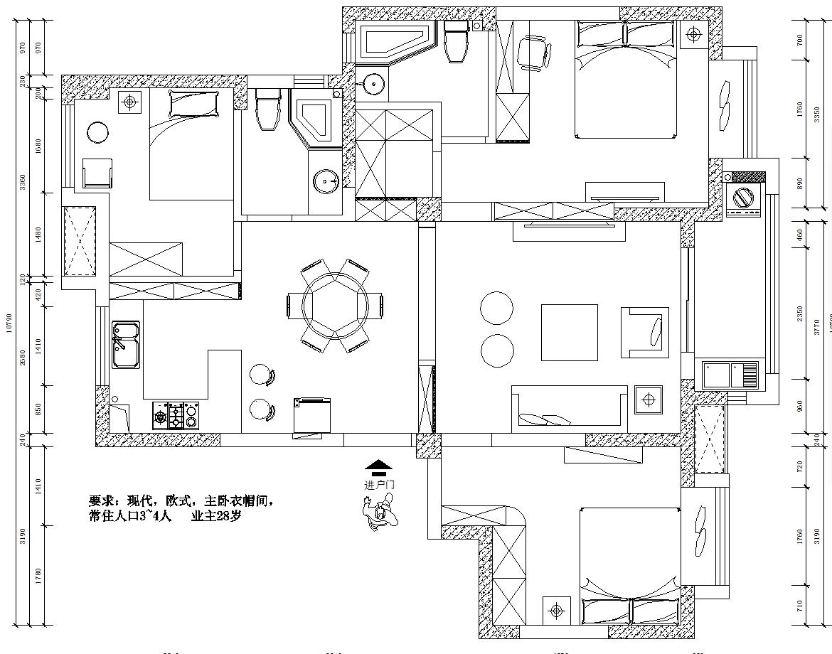 8号作品：#户型优化#温馨的家【立丶】