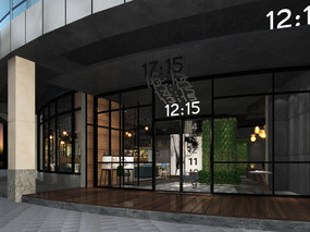LEO品牌店设计丨西餐厅设计简约、高端、文艺范，值得一看……
