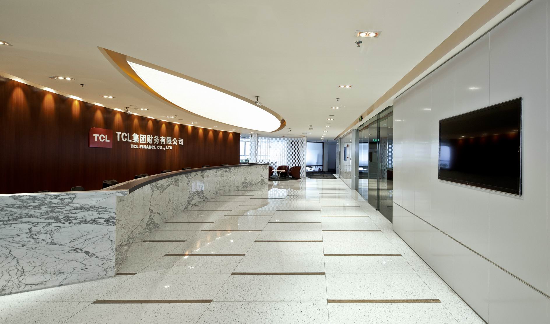 TCL集团财务有限公司办公楼装修设计