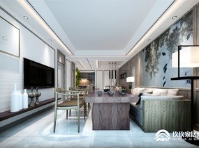 150平新中式家装设计|玖玖家居网