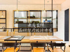 什么材料打造的深圳餐厅设计​背景墙好看