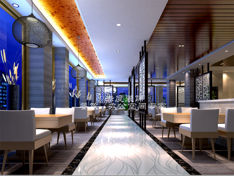 东莞智能化餐厅设计之照明灯饰、电线注意事项