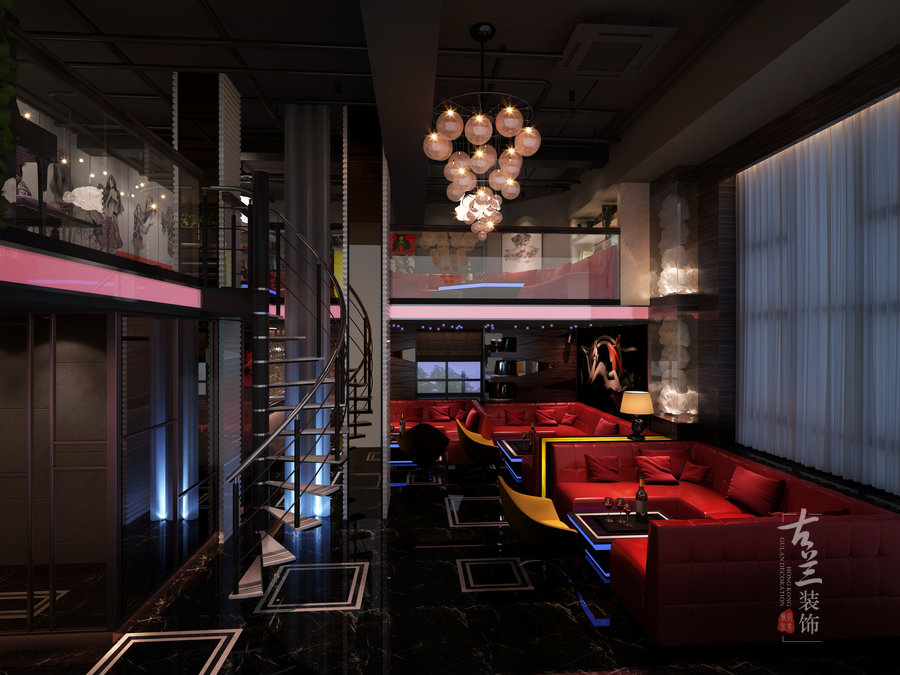 休闲娱乐一体的多功能酒吧设计-渭南酒吧设计公司