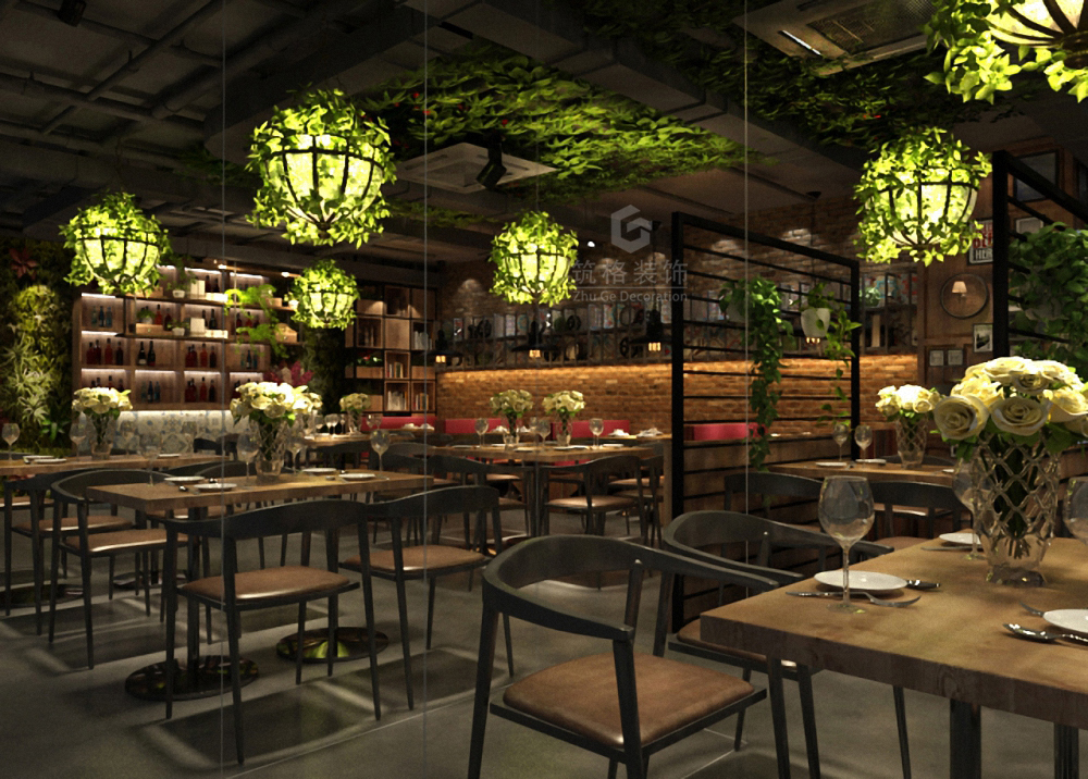 成都主题餐厅设计如何处理绿化？
